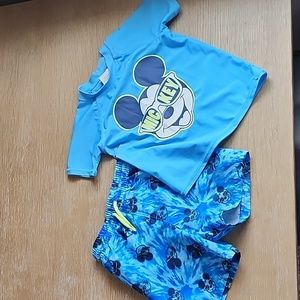 Toddler Boy Mickey Swim Set - Size 2T